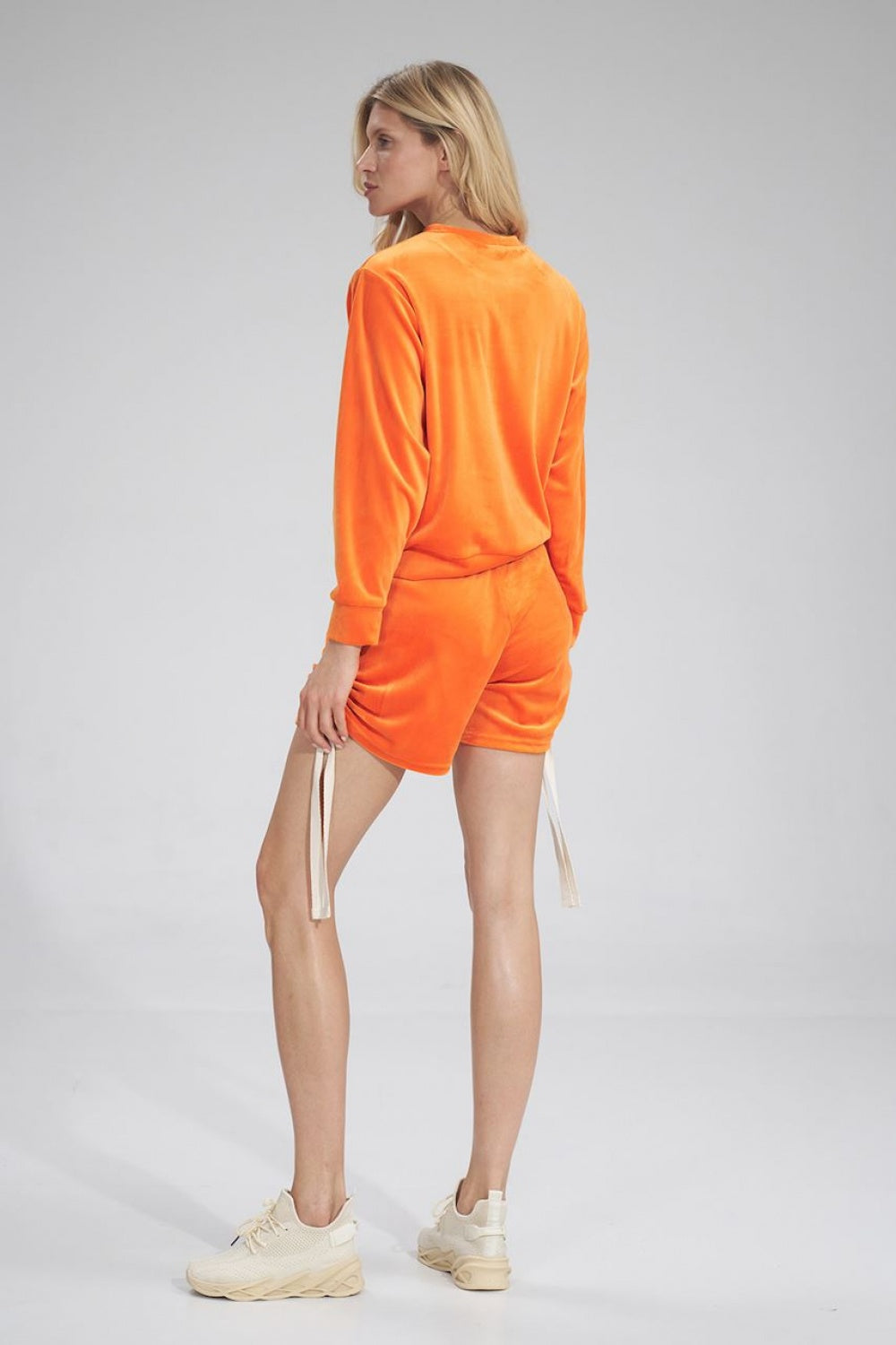 T-shirt femme Figl Sweatshirt Sweatshirt — orange