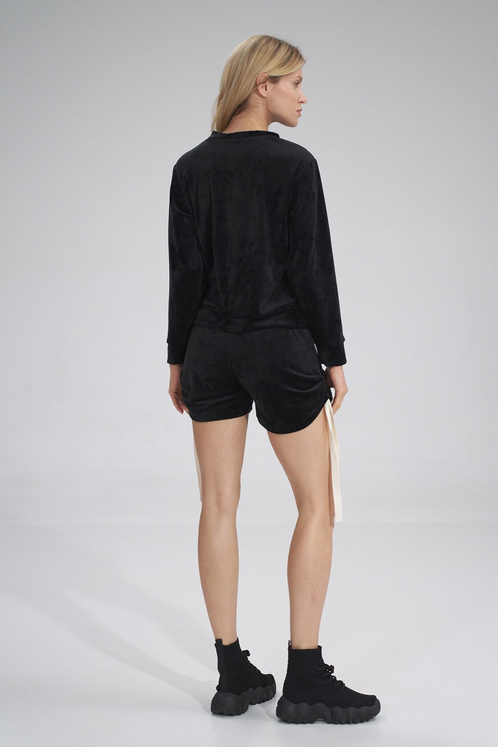 T-shirt femme Figl Sweatshirt Sweatshirt — noir