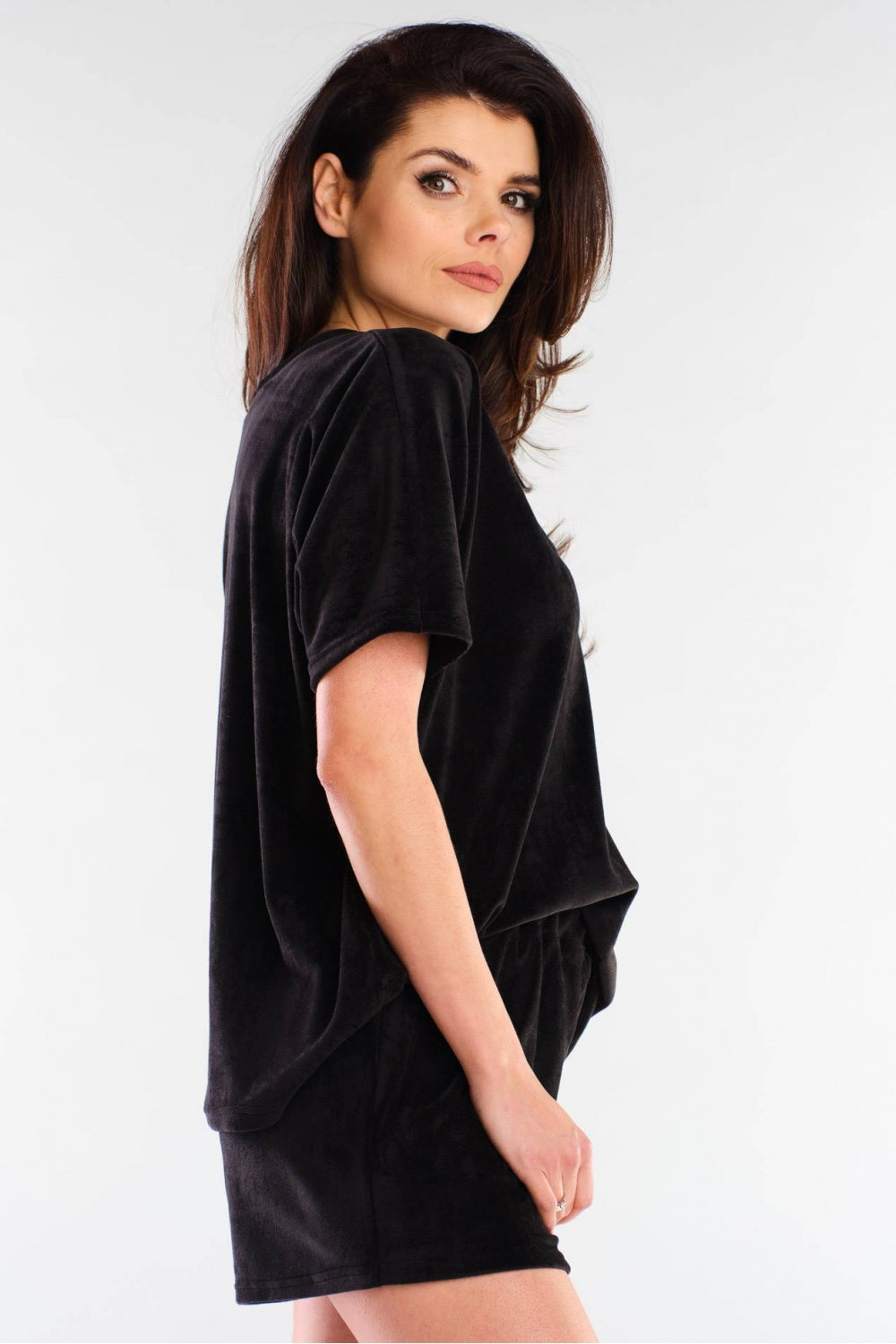 Chaussures à talons femme awama Shorts Shorts — noir