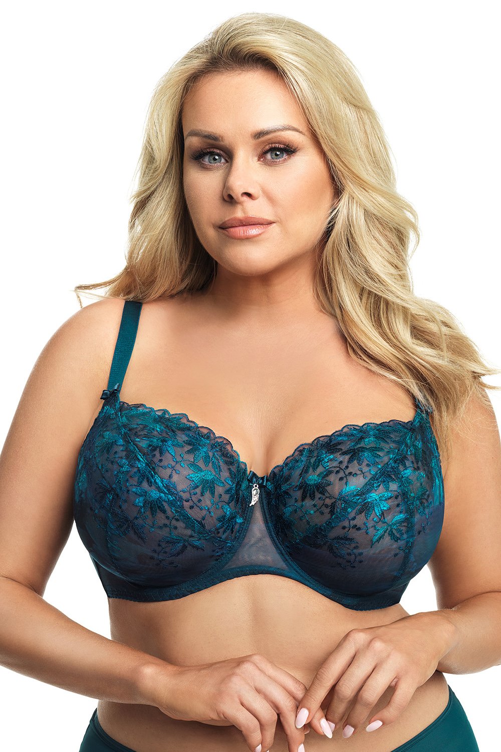 Soutien-gorge semi-soft femme Gorsenia Lingerie Soft Soft — vert