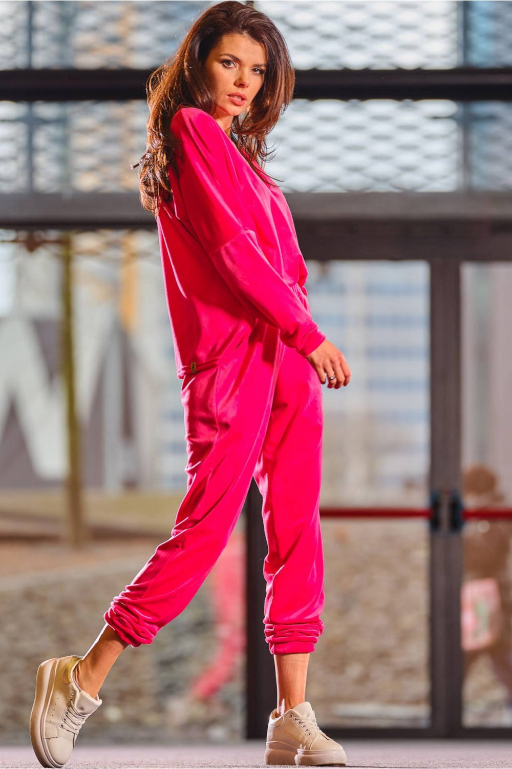 T-shirt femme awama Sweatshirt Sweatshirt — rosé