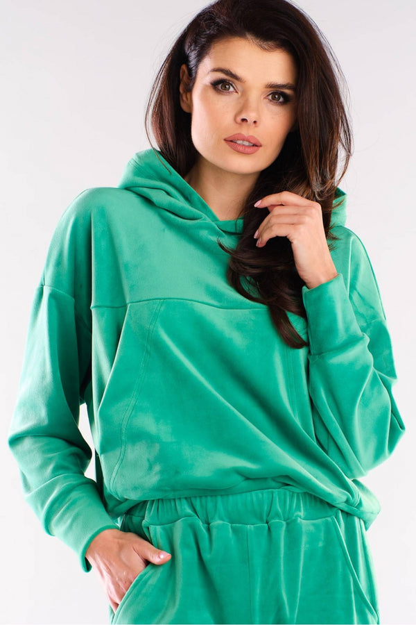 T-shirt femme awama Sweatshirt Sweatshirt — vert