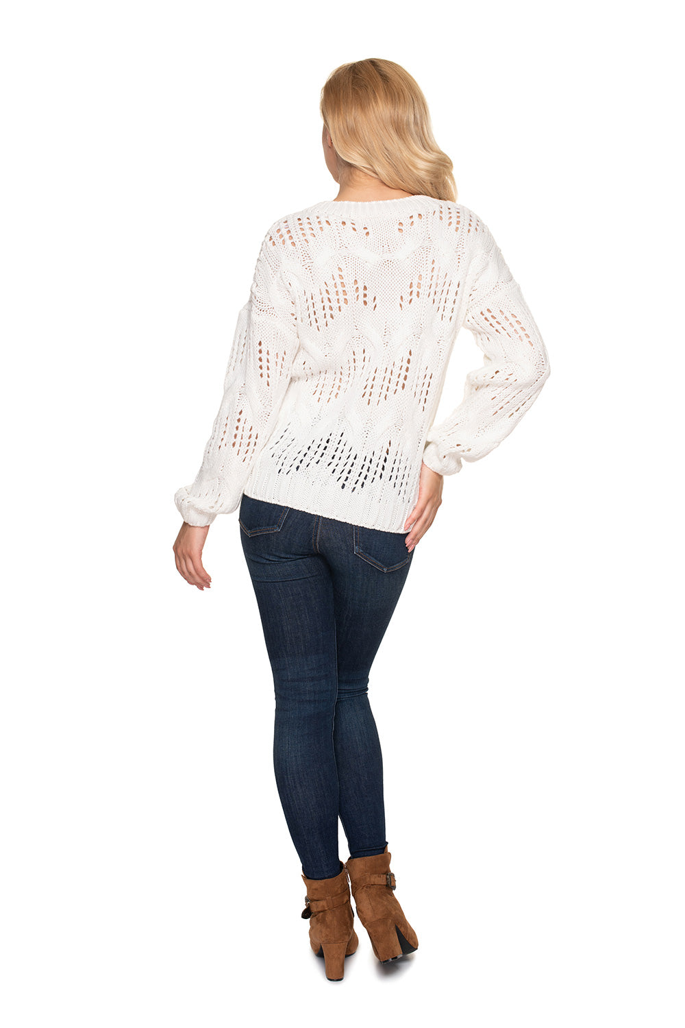 Pull femme PeeKaBoo Chandail Chandail — beige