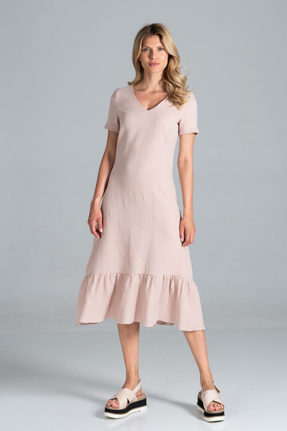 Robe femme Figl De Jour De — beige