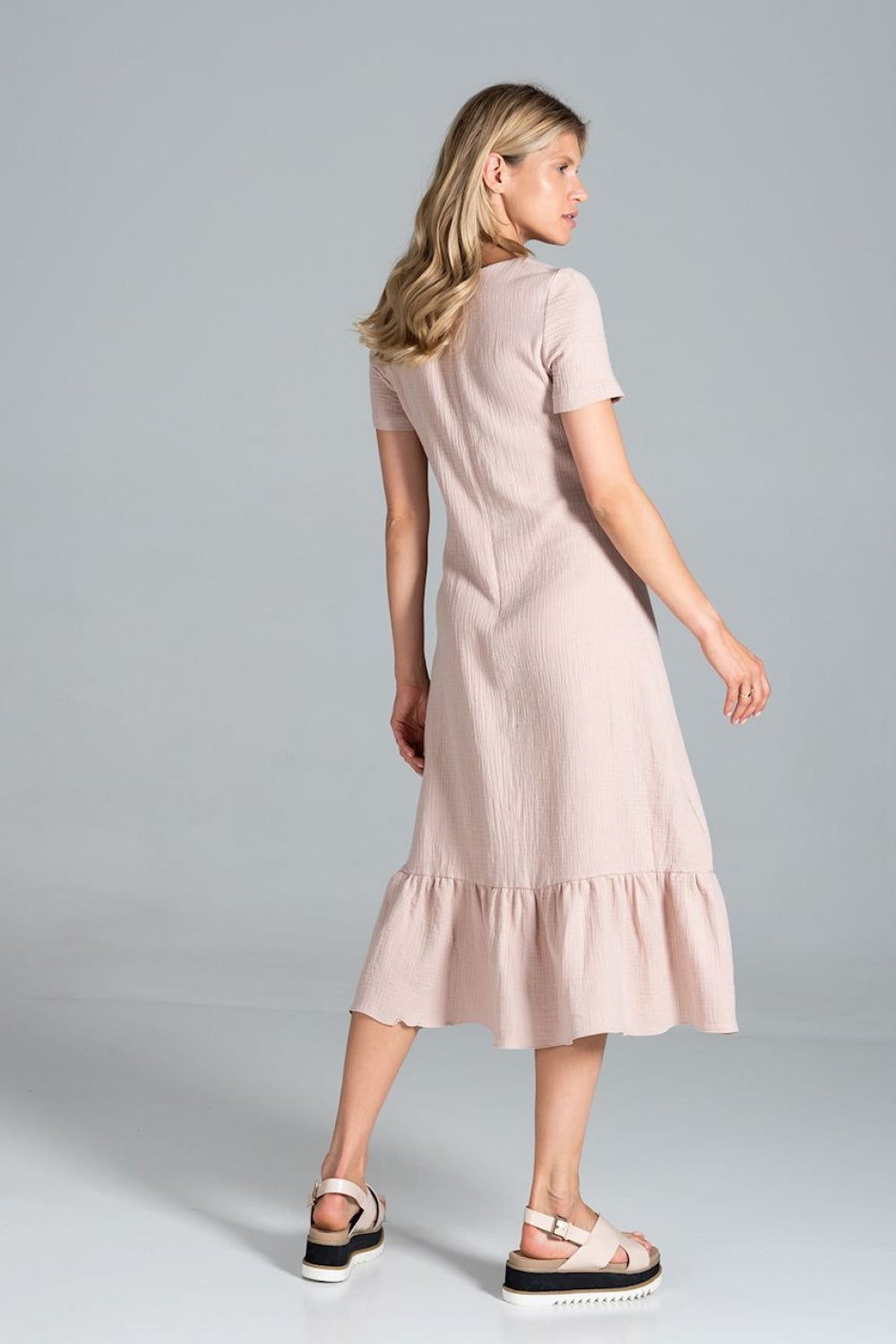 Robe femme Figl De Jour De — beige