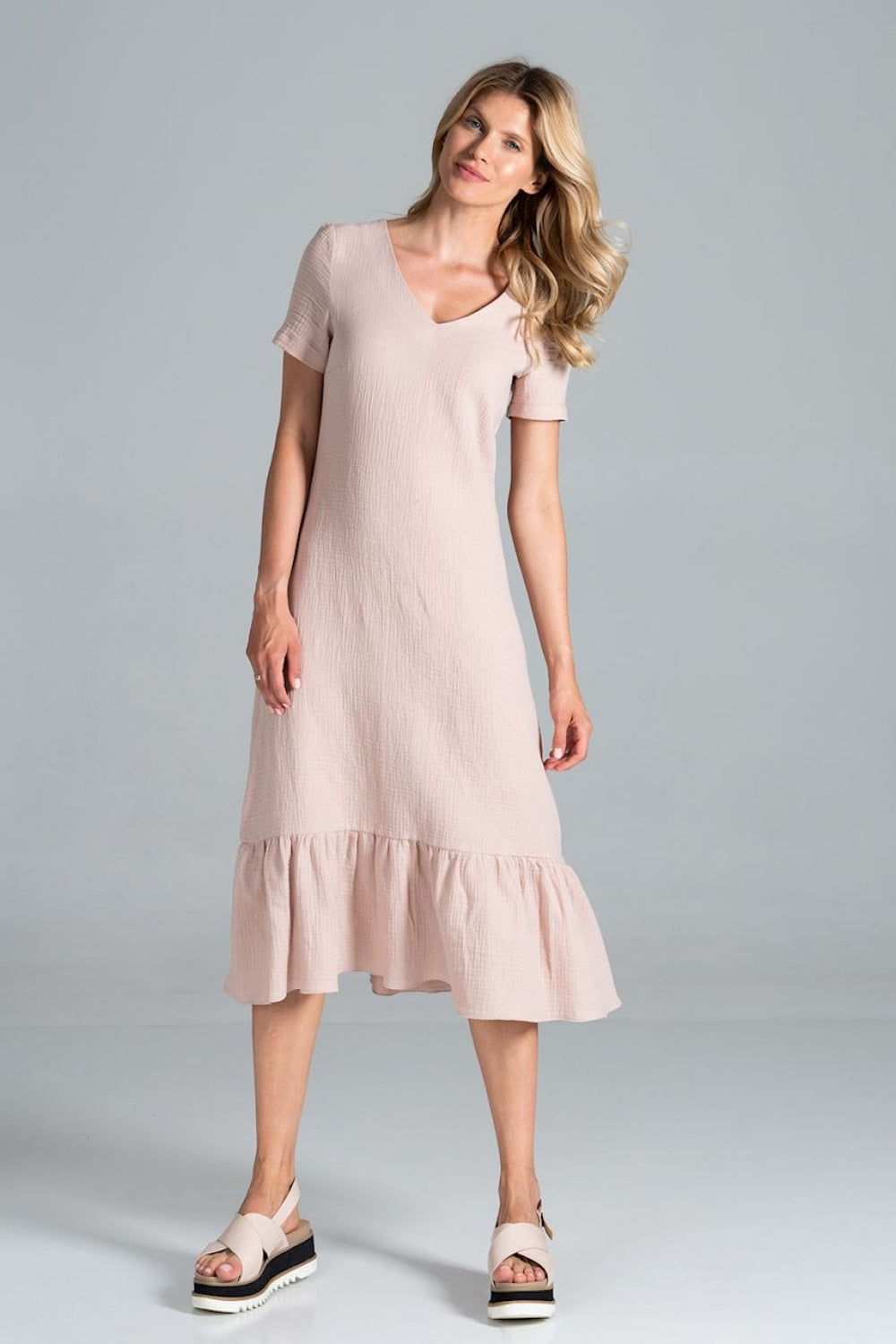 Robe femme Figl De Jour De — beige