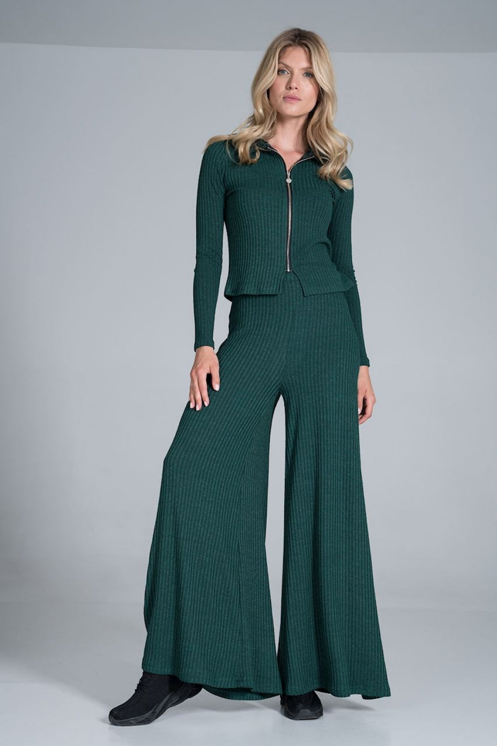 Chaussures à talons femme Figl Pantalon Long Pantalon — vert