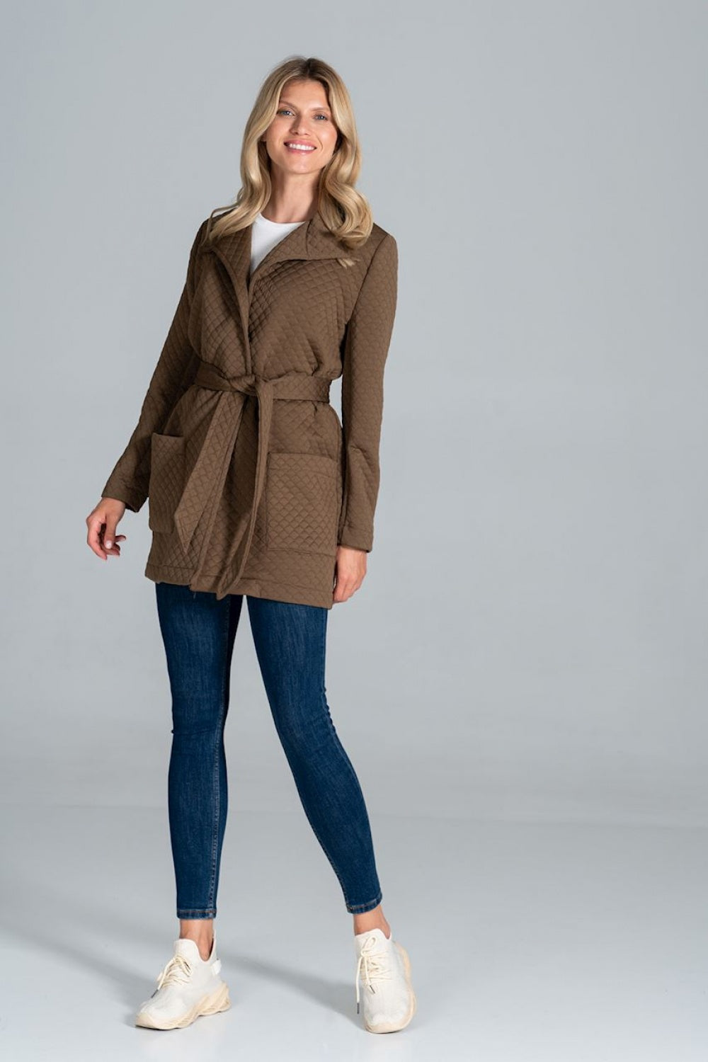 Manteau femme Figl — brun