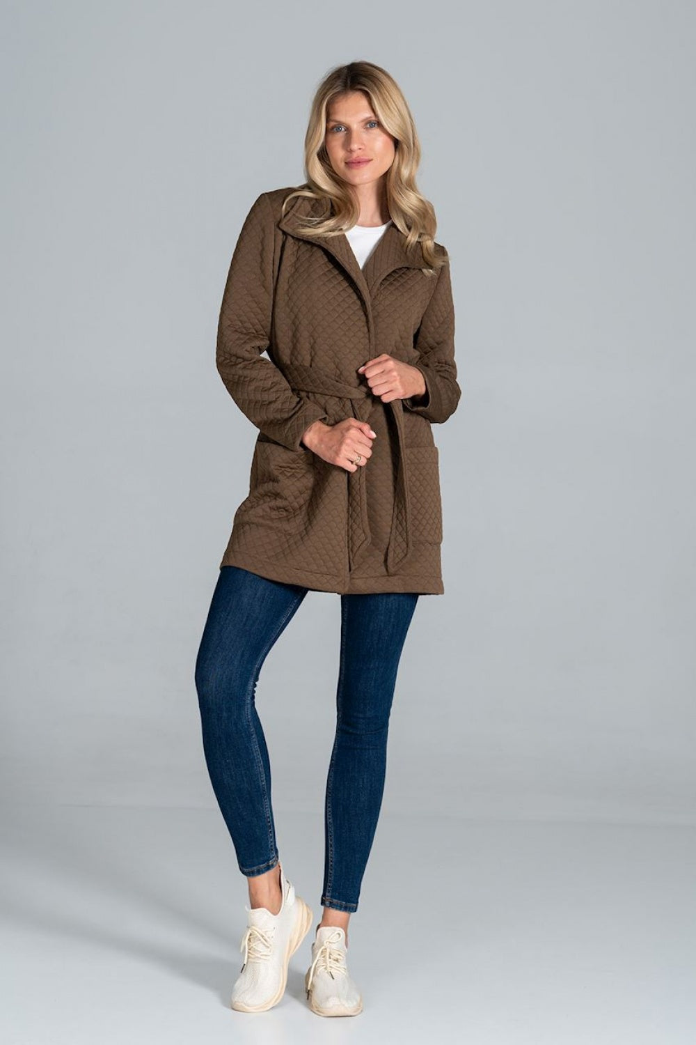 Manteau femme Figl — brun