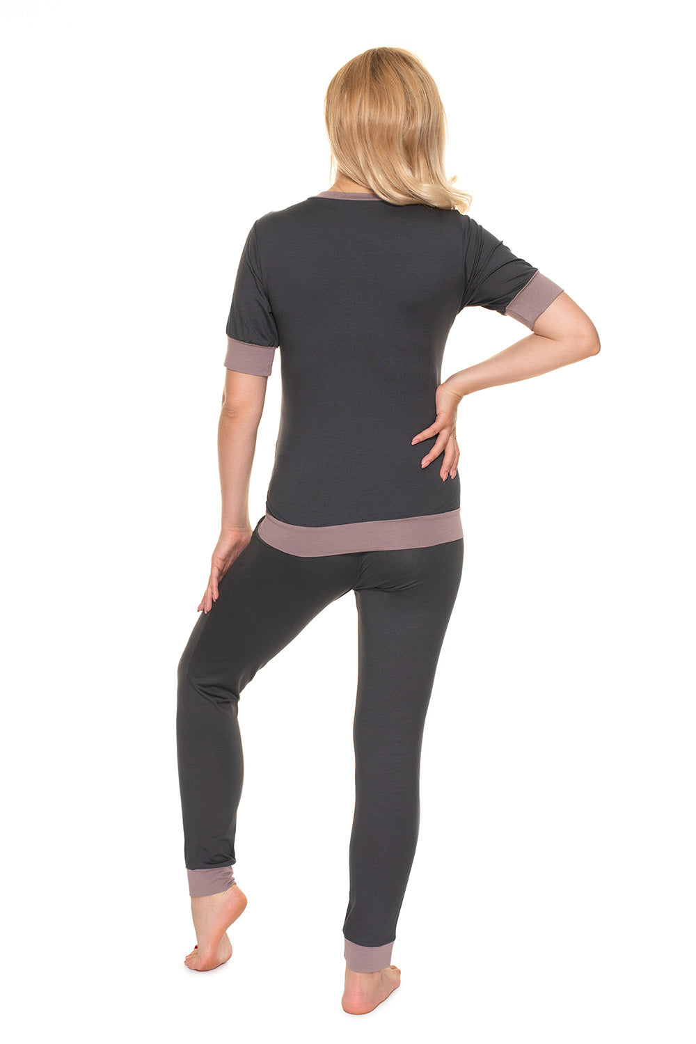 Pyjama femme PeeKaBoo De Grossesse De — gris