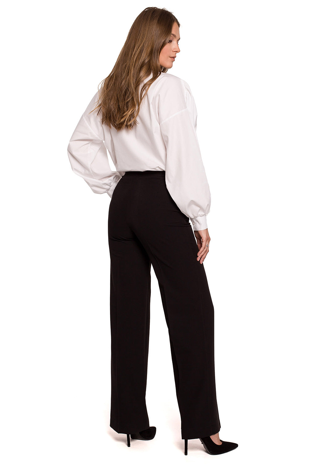 Chaussures à talons femme Makover Pantalon Long Pantalon — noir