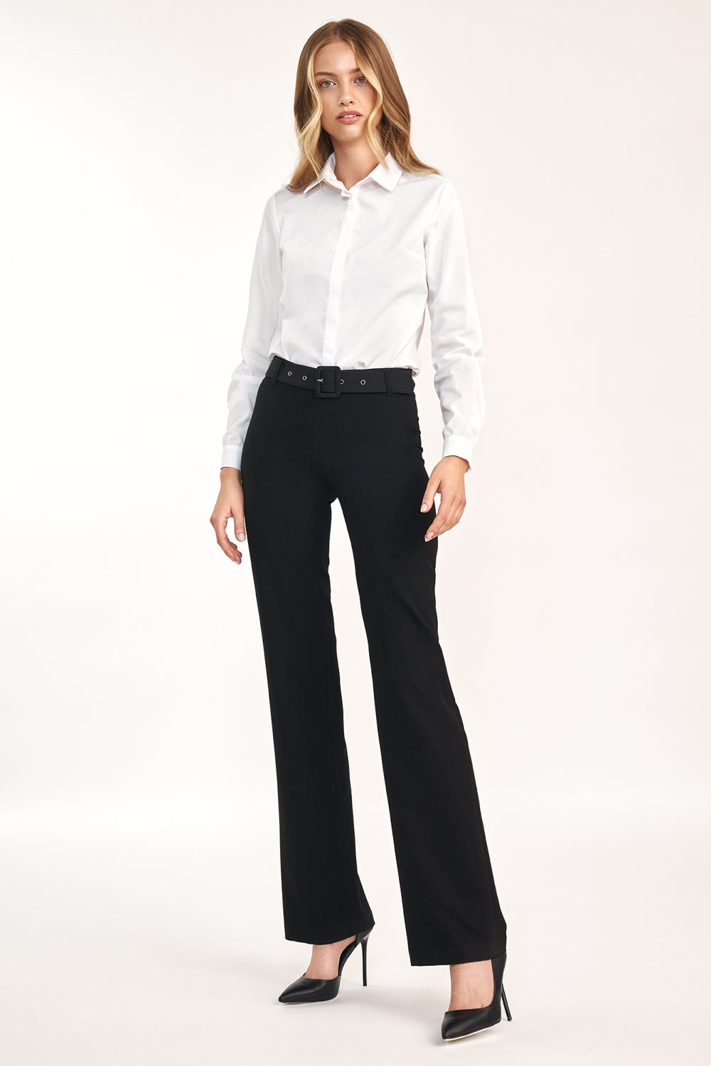 Chaussures à talons femme Nife Pantalon Pantalon — noir