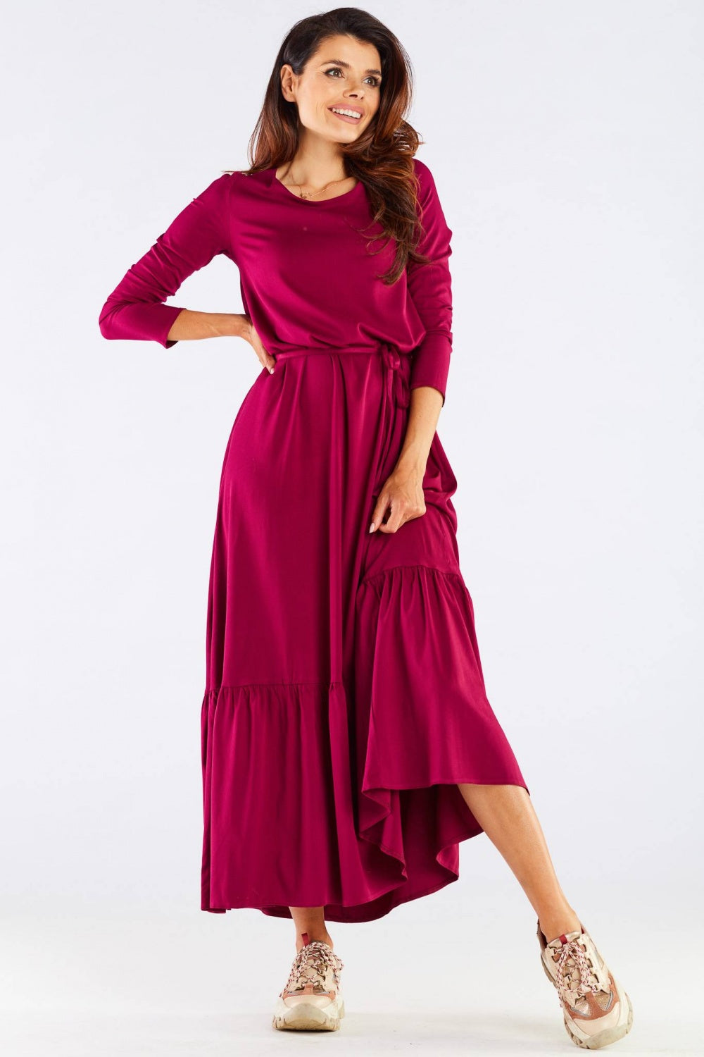 Robe femme awama De Jour De — rouge
