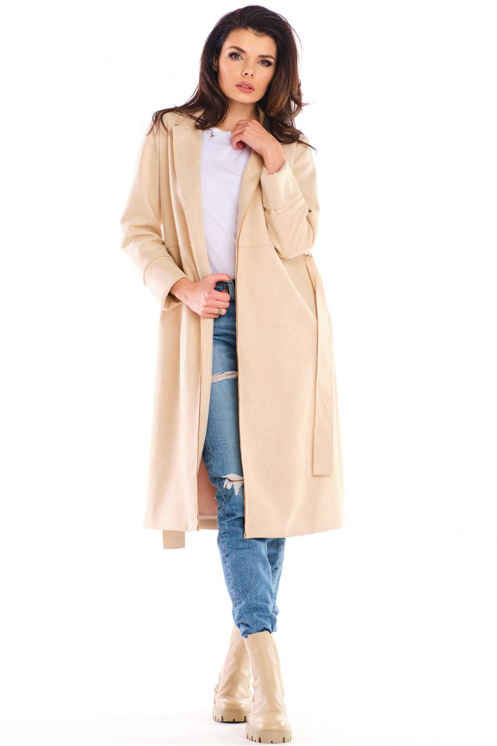 Manteau femme awama — beige