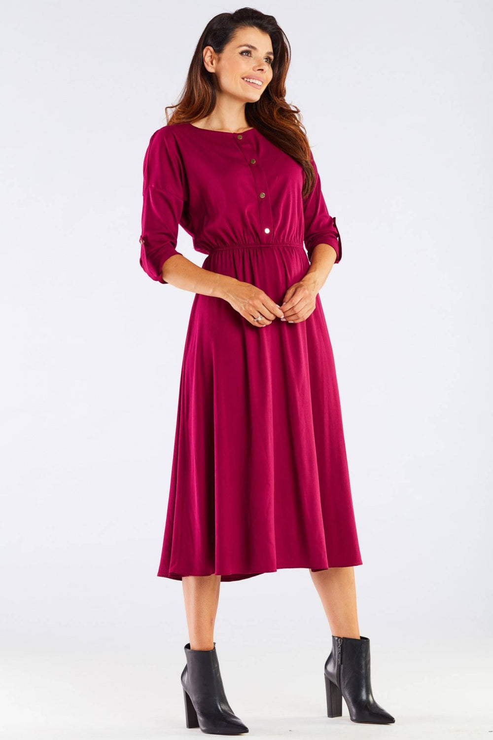 Robe femme awama De Jour De — rouge