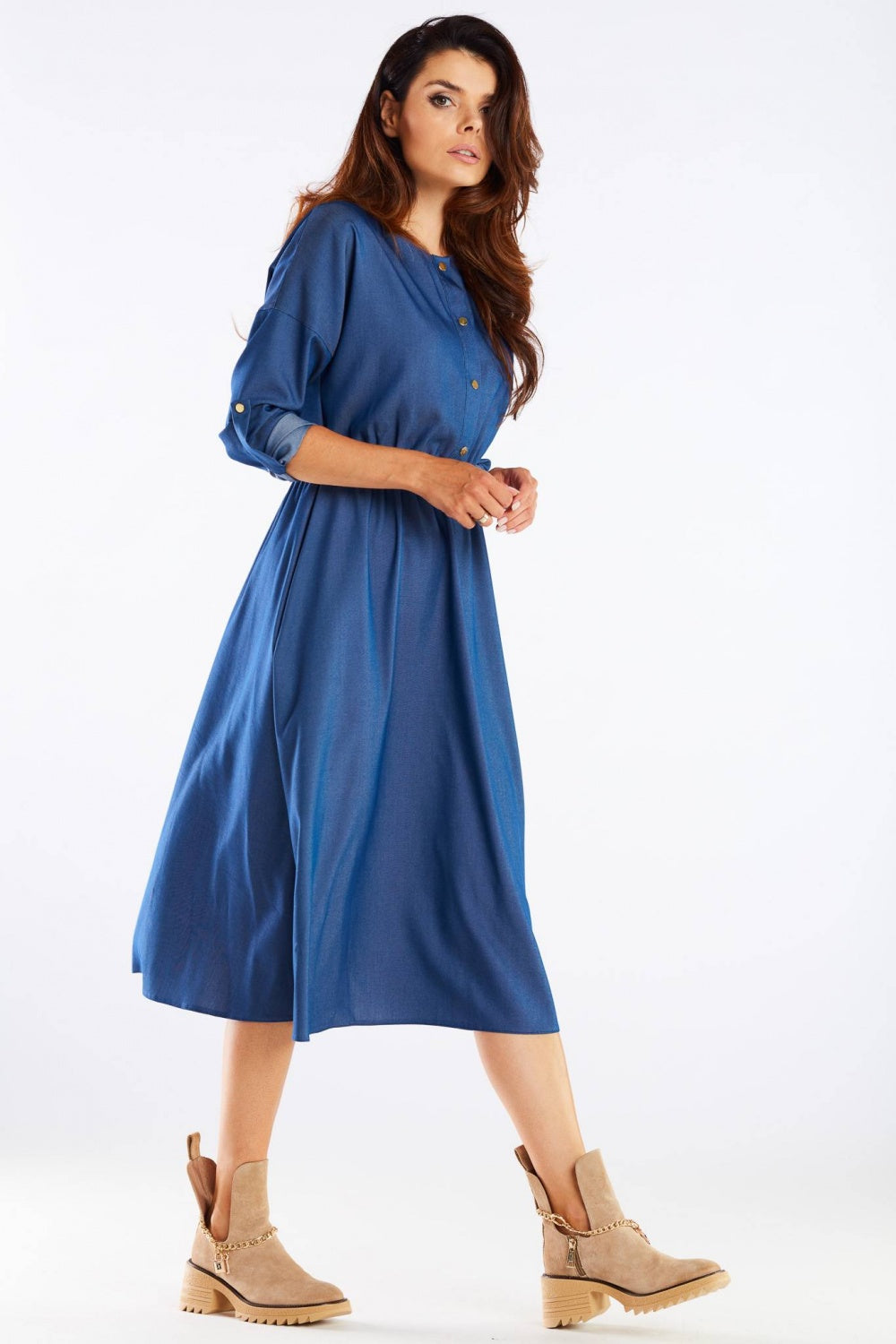 Robe femme awama De Jour De — bleu