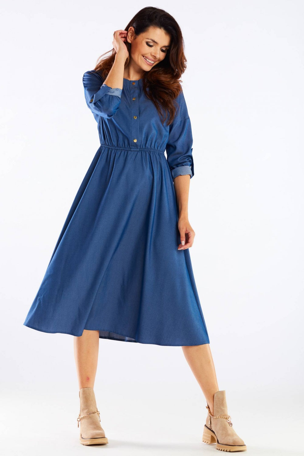 Robe femme awama De Jour De — bleu