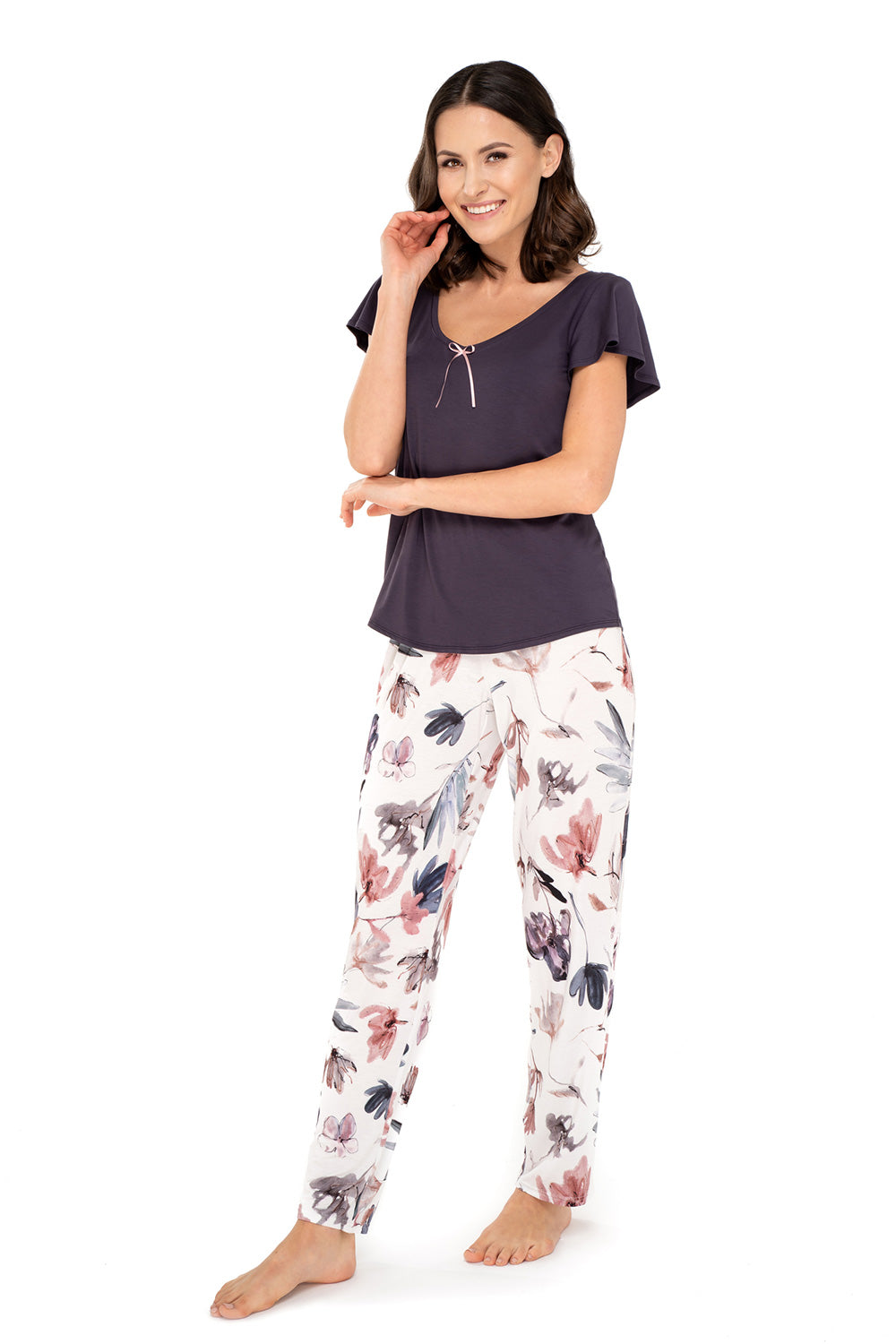 Pyjama femme Babella — violet