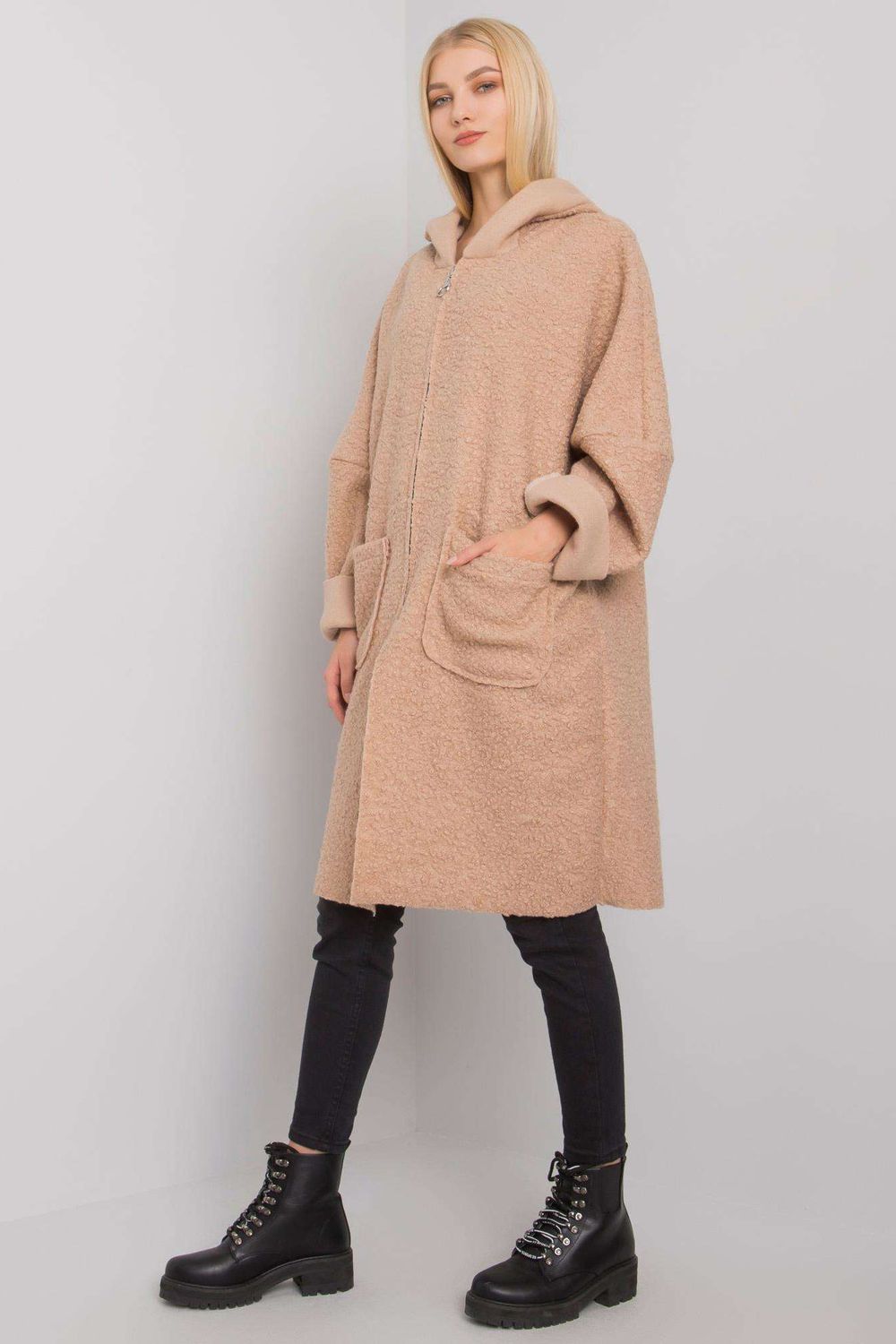 Manteau femme Och Bella — beige