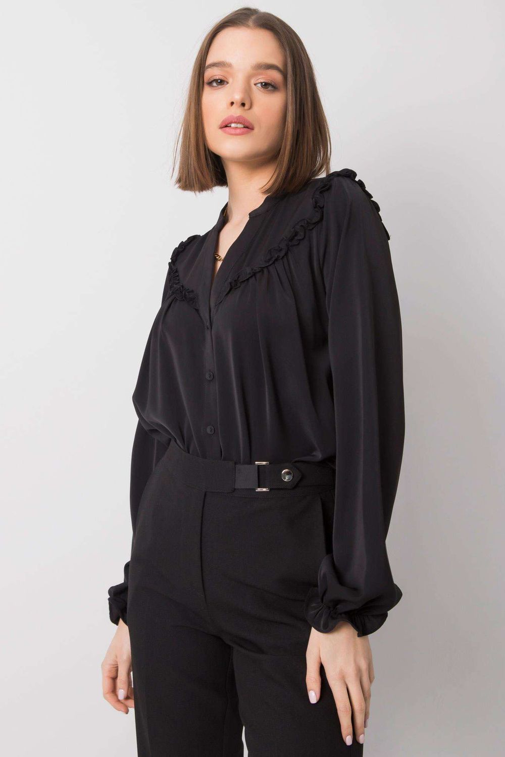 Blouse femme Och Bella — noir