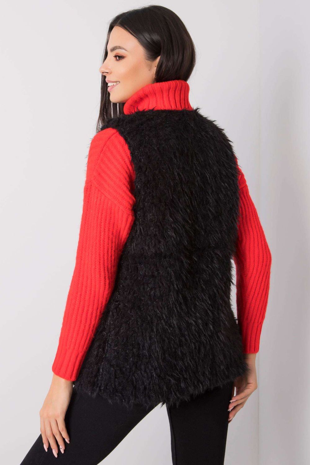 Gilet femme Och Bella — noir