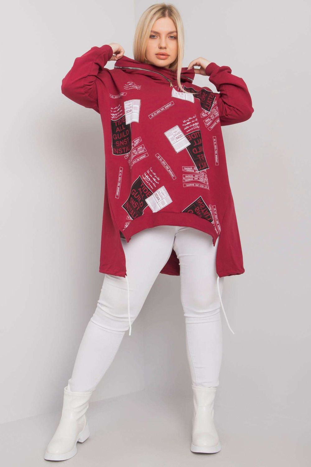 T-shirt femme Relevance Sweatshirt Sweatshirt — rouge