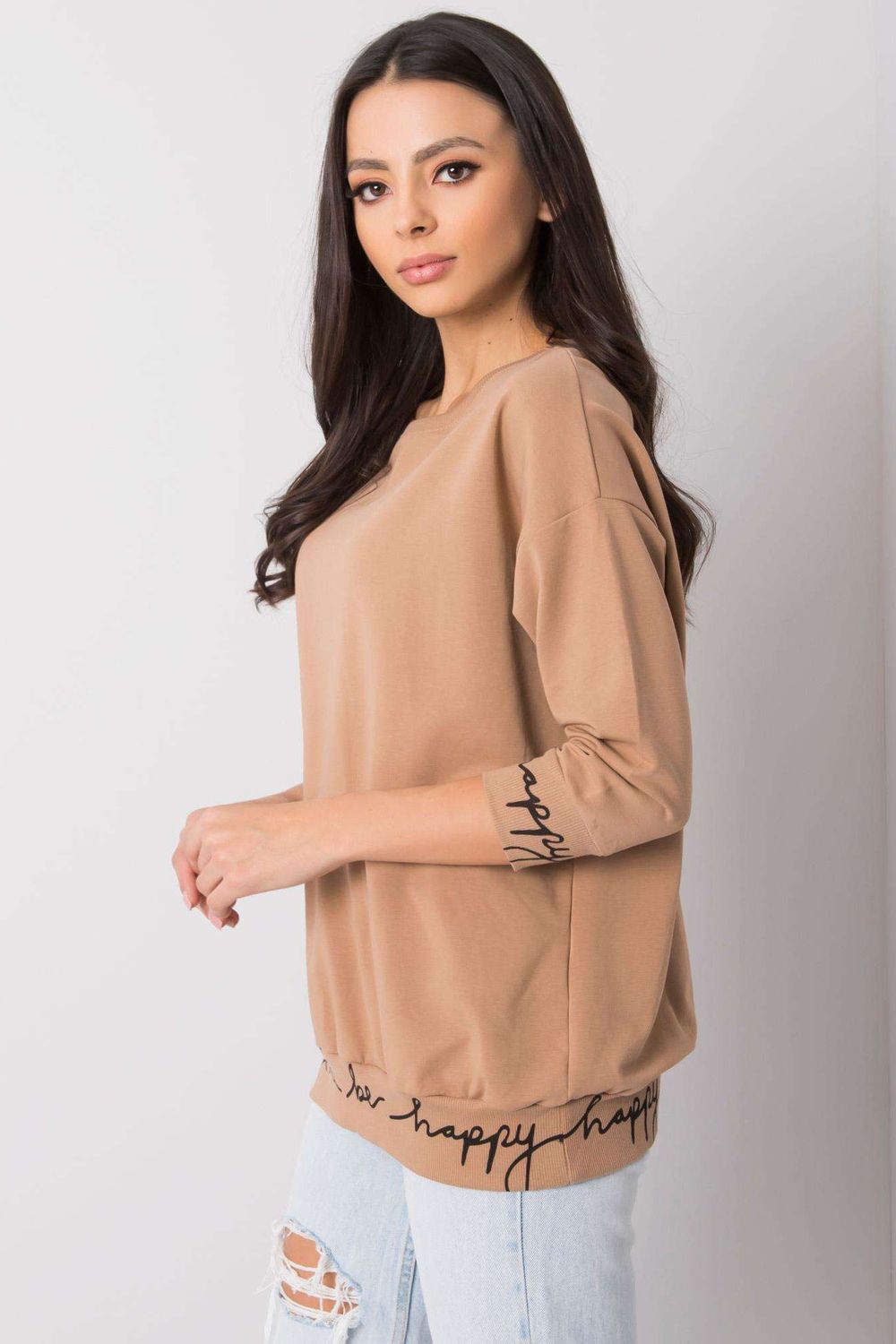 T-shirt femme Relevance Sweatshirt Sweatshirt — brun