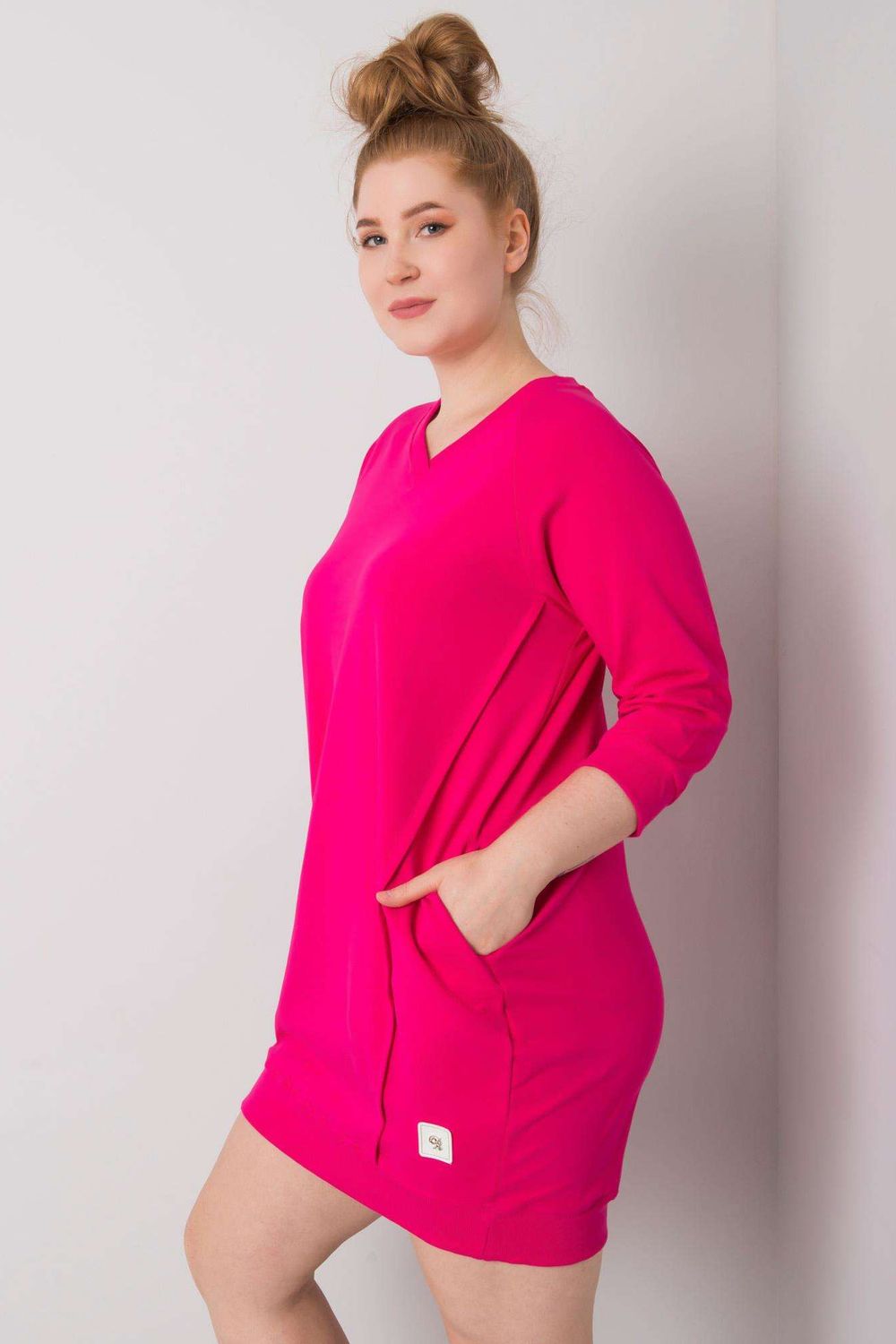 Robe femme Relevance Plus Size Plus — rosé