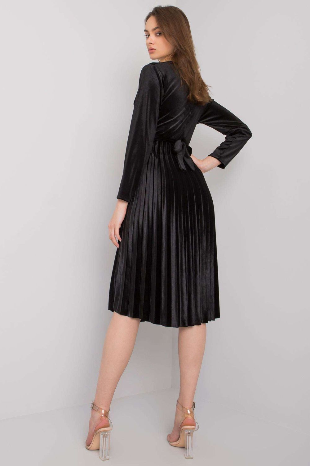 Robe femme Italy Moda De Soirée De — noir