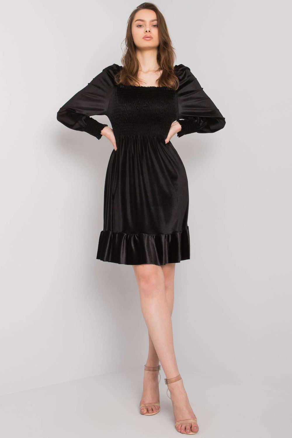 Robe femme Italy Moda De Soirée De — noir