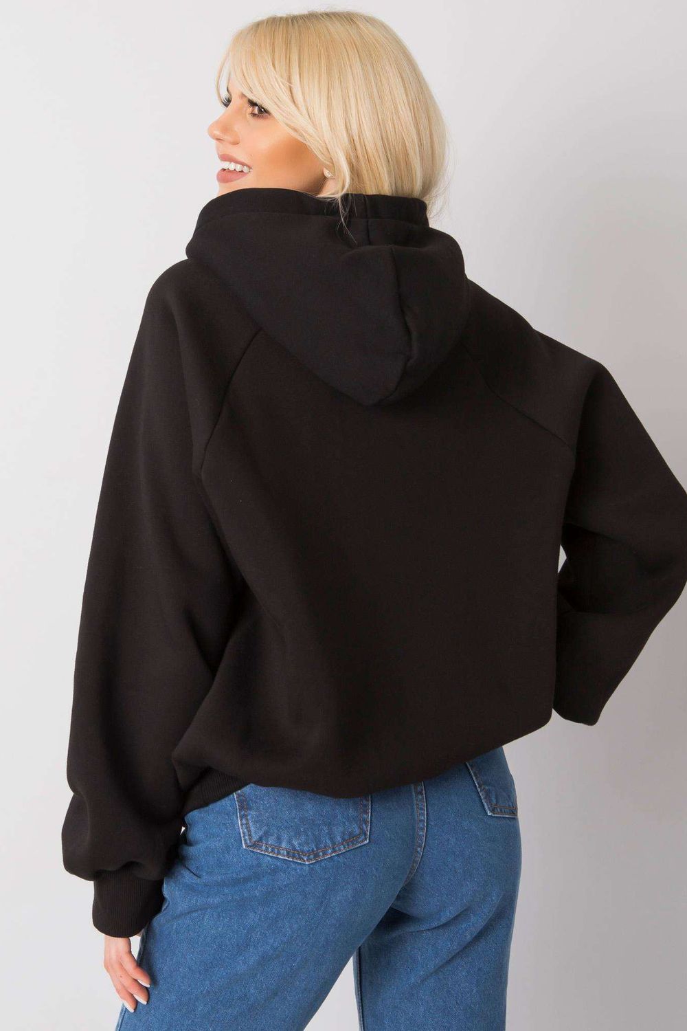 T-shirt femme Ex Moda Sweatshirt Sweatshirt — noir