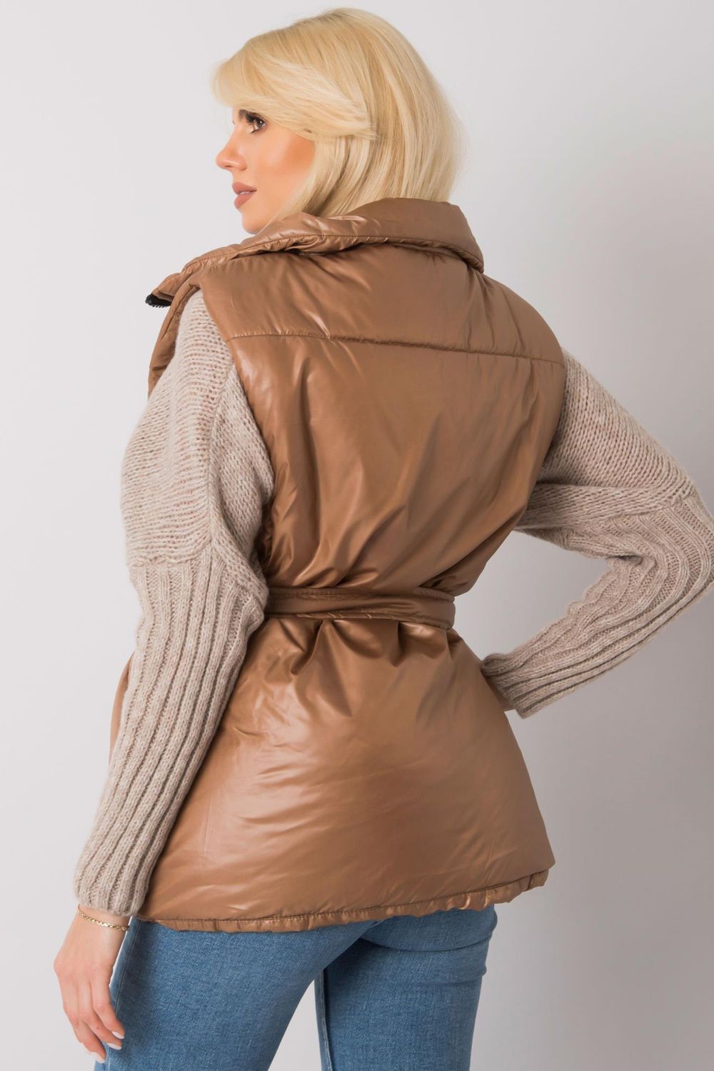 Gilet femme Ex Moda — brun