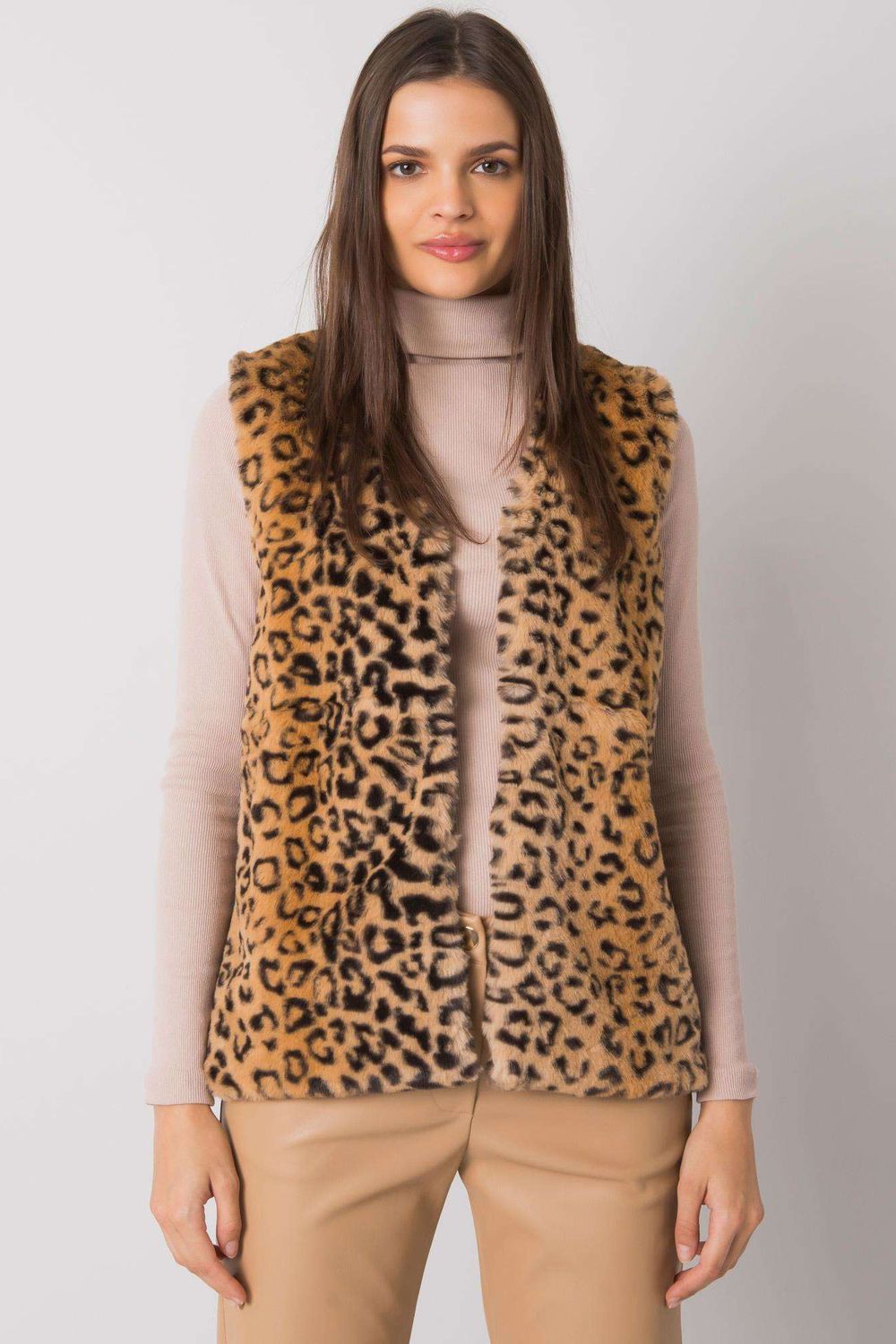 Gilet femme Yups — beige
