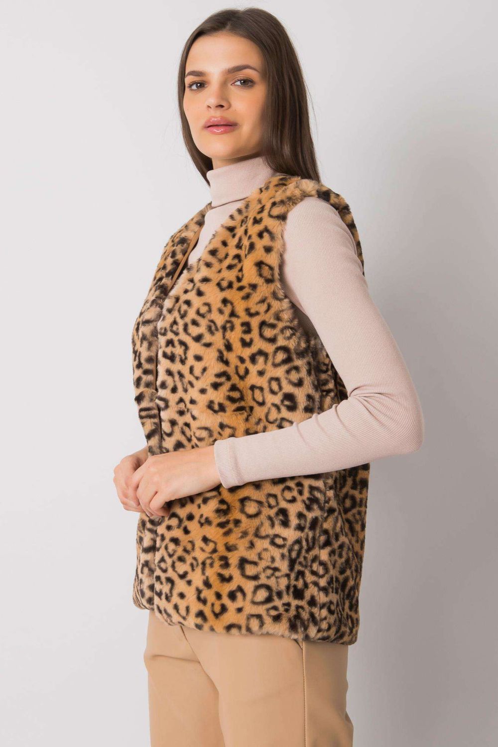 Gilet femme Yups — beige