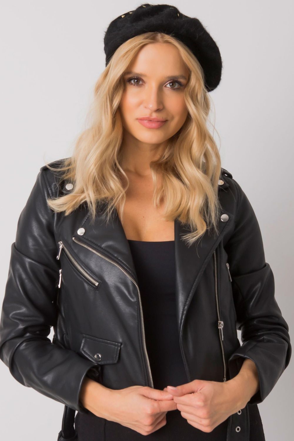 Bonnet femme AT — noir