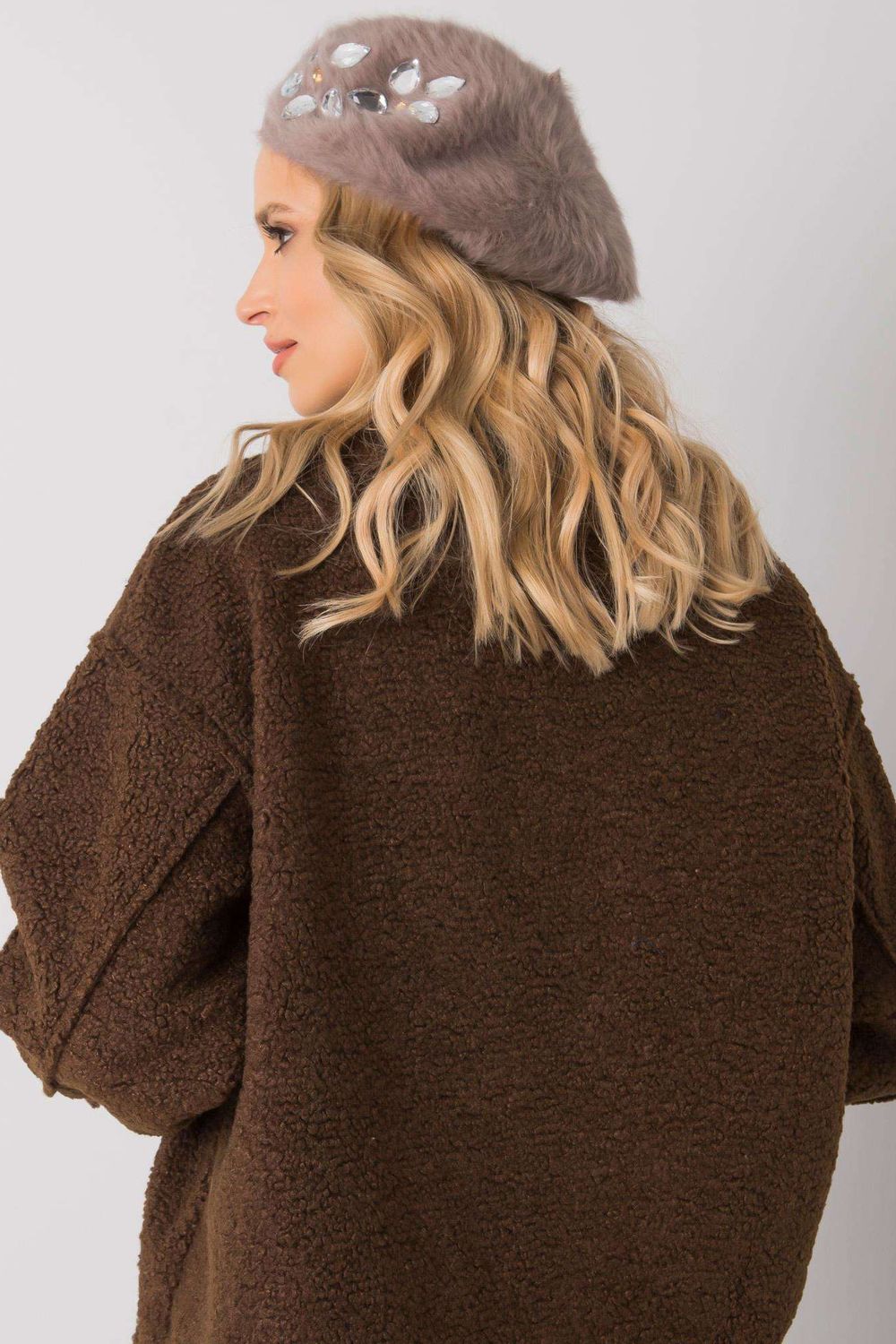 Béret femme AT — beige