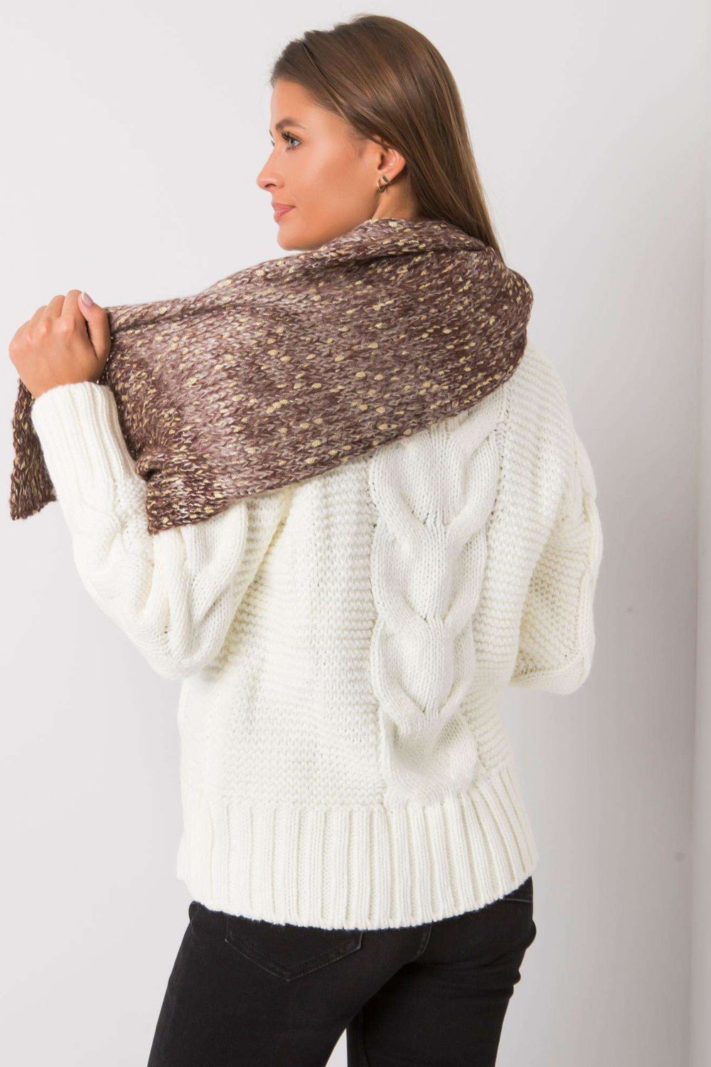 Châle femme AT — beige