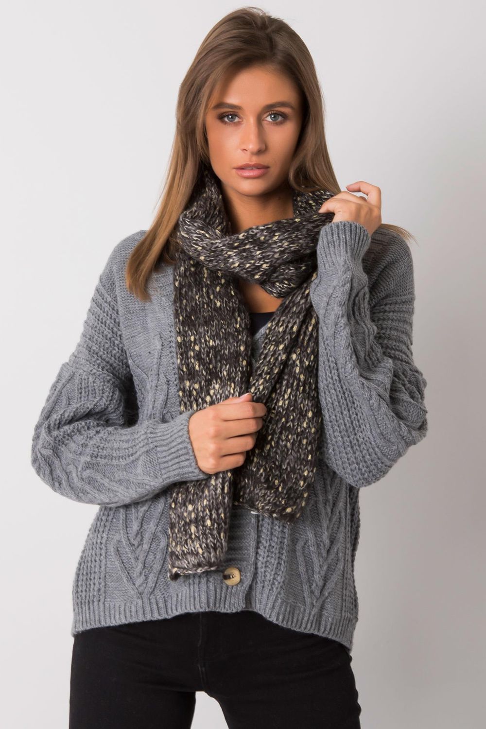Châle femme AT — noir