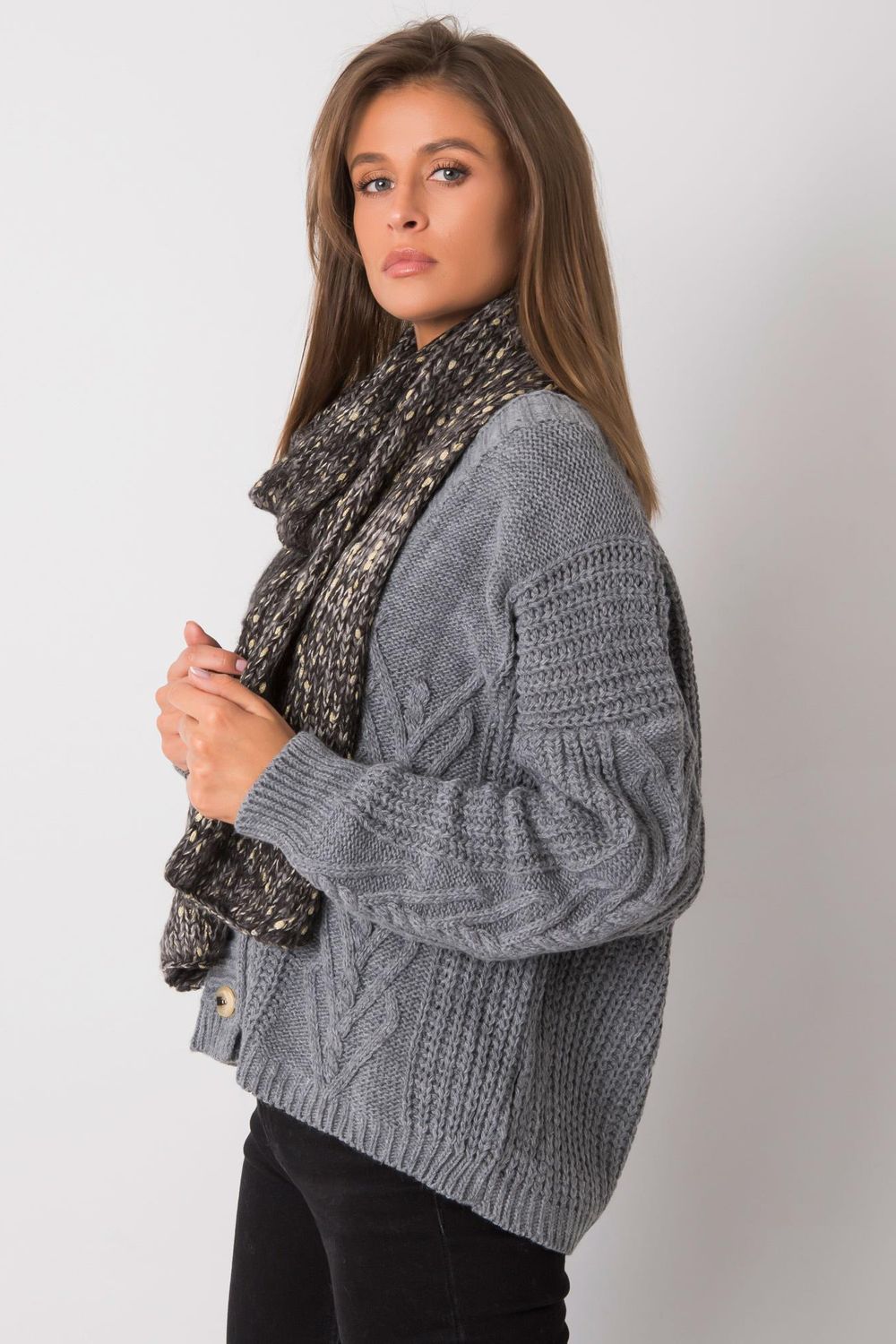 Châle femme AT — noir