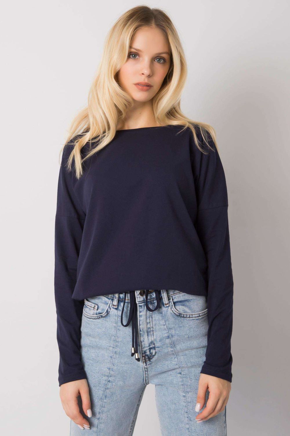 Blouse femme BFG Chemisier Chemisier — bleu marine