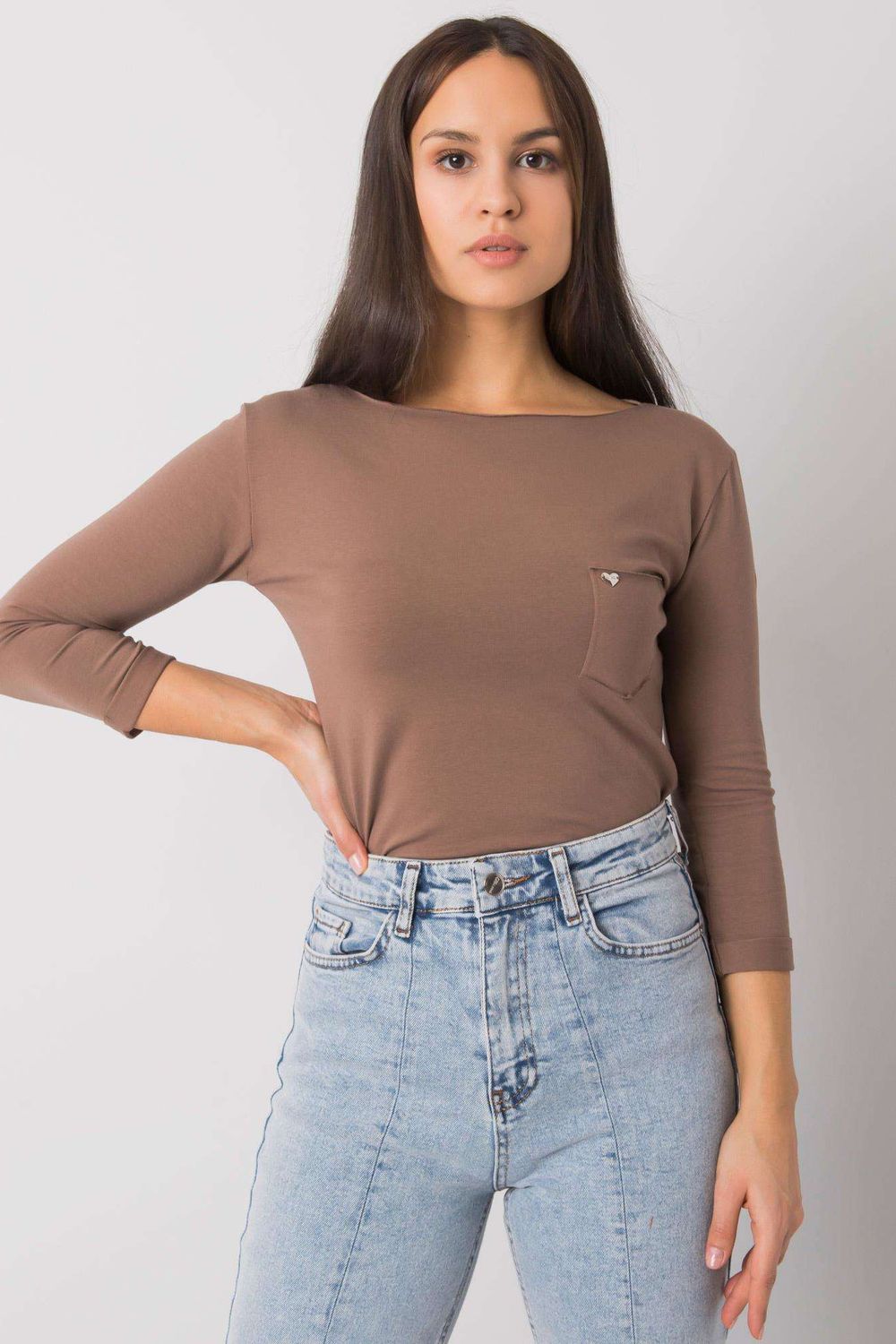 Blouse femme BFG Chemisier Chemisier — brun