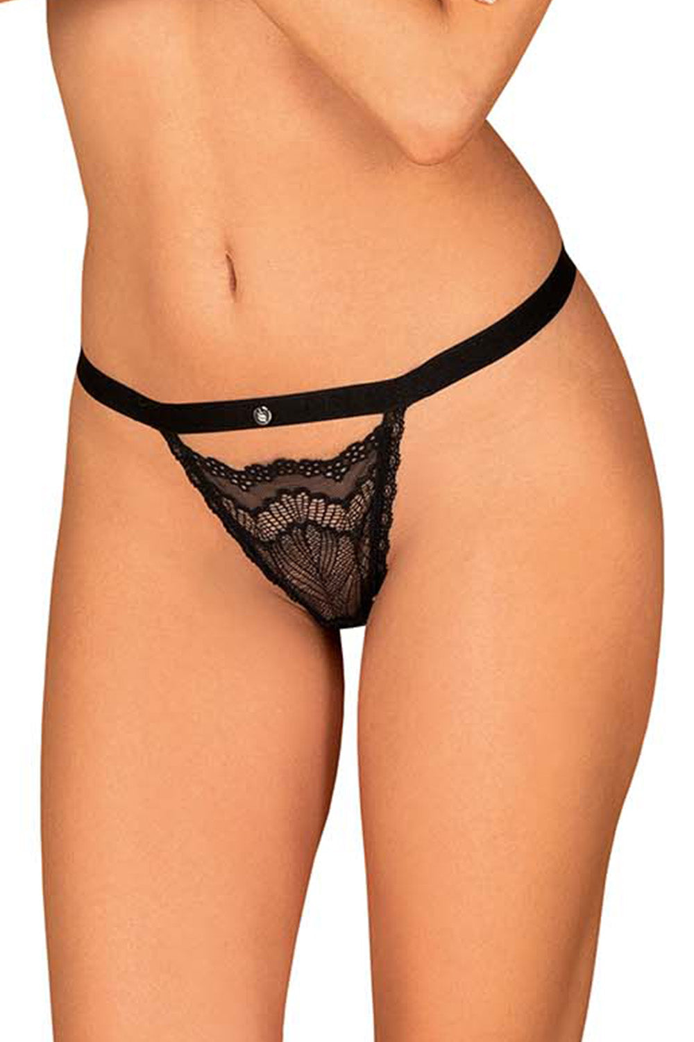 String femme Obsessive Strings Strings — noir