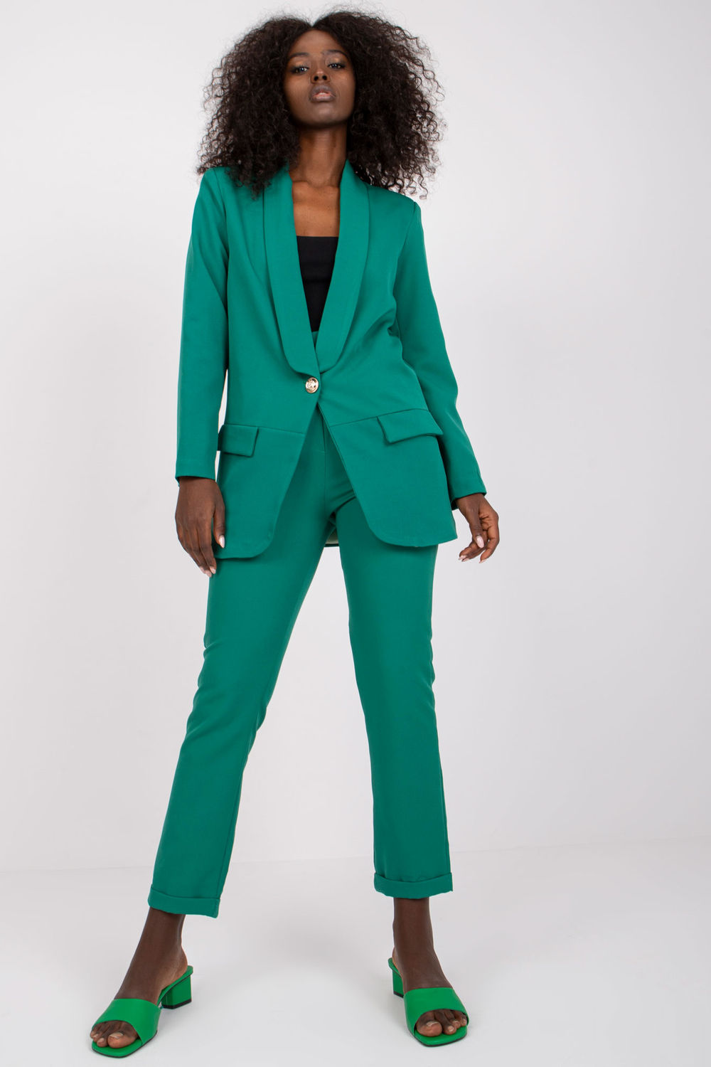 Blazer femme Italy Moda — vert