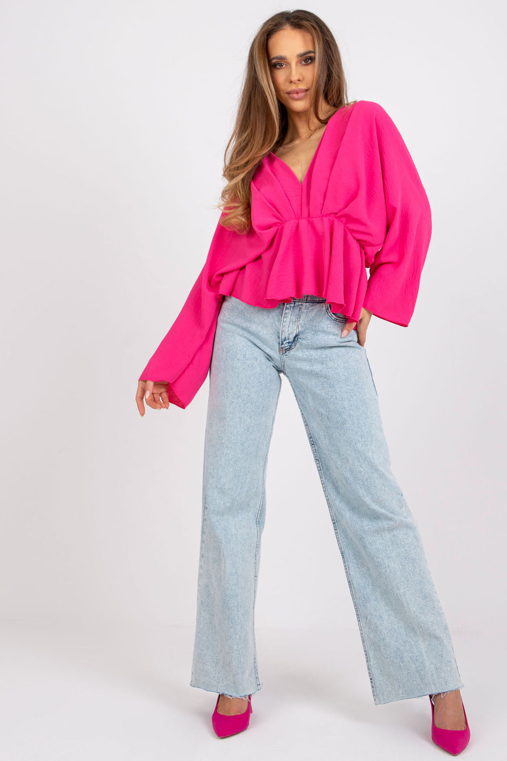 Blouse femme Italy Moda Chemisier Chemisier — rosé