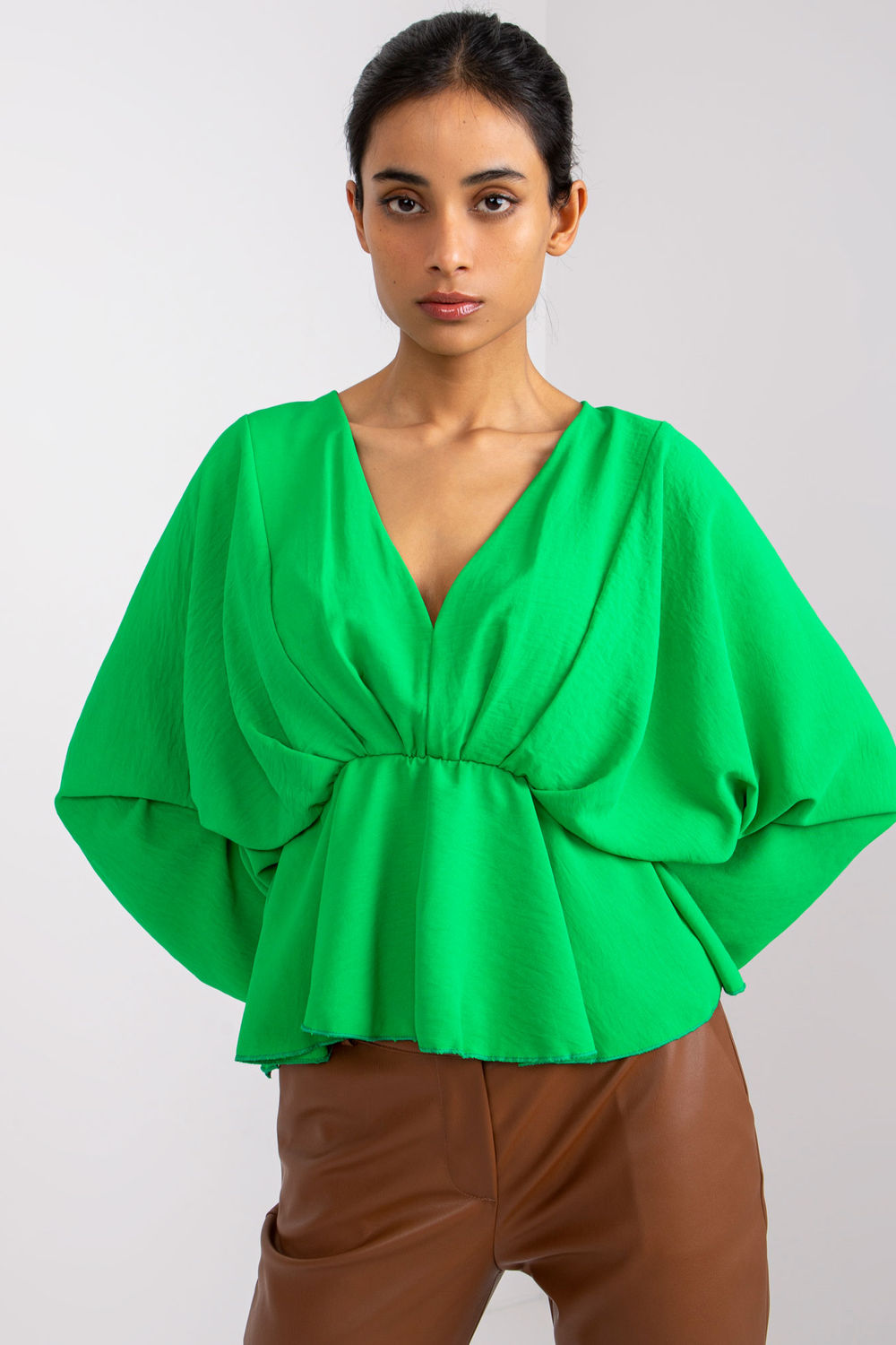 Blouse femme Italy Moda Chemisier Chemisier — vert