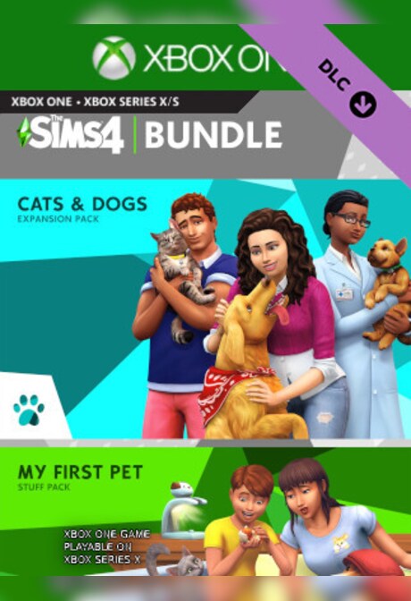 The Sims 4 Cats and Dogs Plus My First Pet Stuff Bundle (Xbox One) - Xbox Live Key - EUROPE