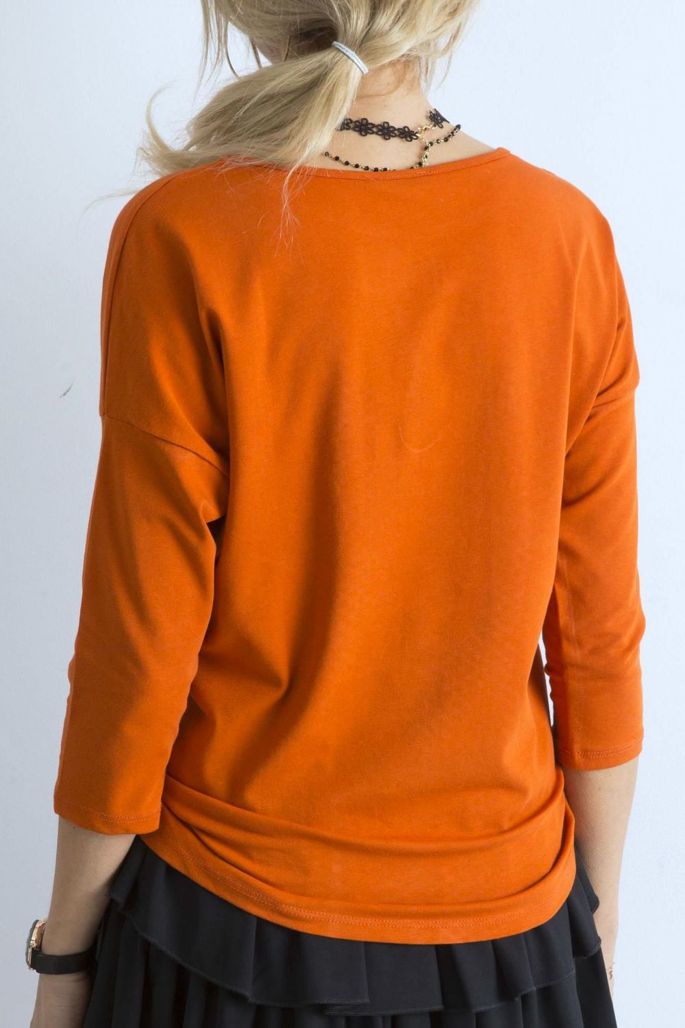 Blouse femme BFG Chemisier Chemisier — orange