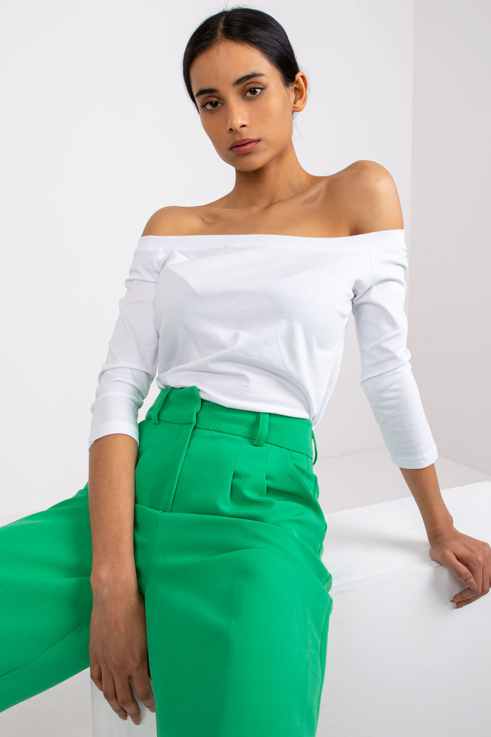 Blouse femme BFG Chemisier Chemisier — blanc