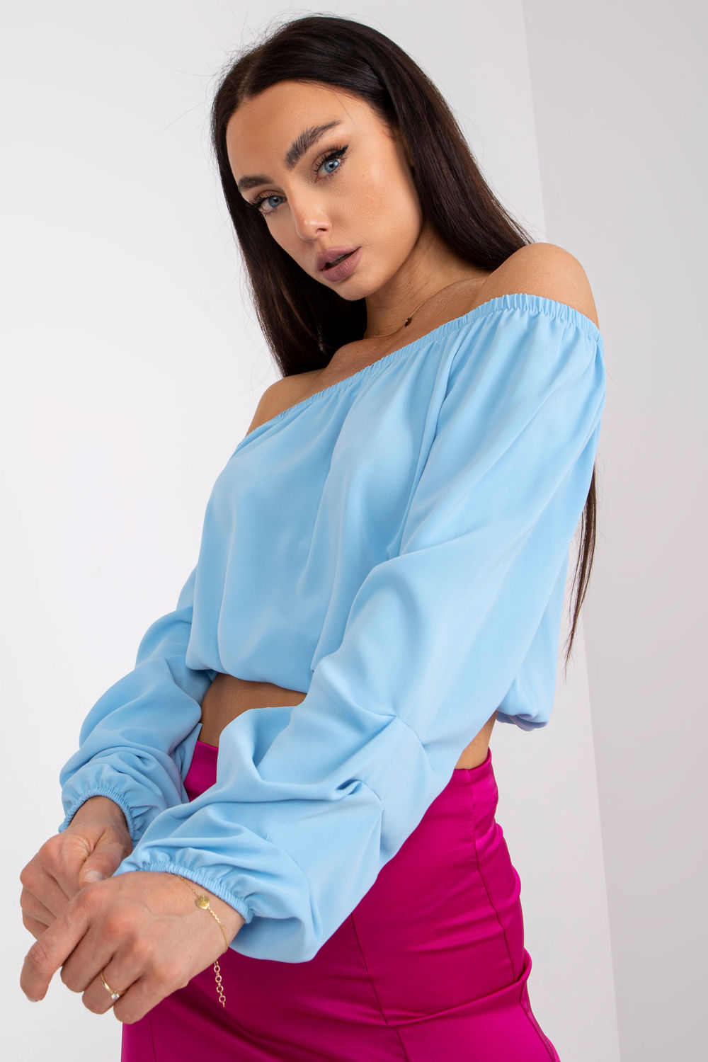 Blouse femme Italy Moda Chemisier Chemisier — bleu
