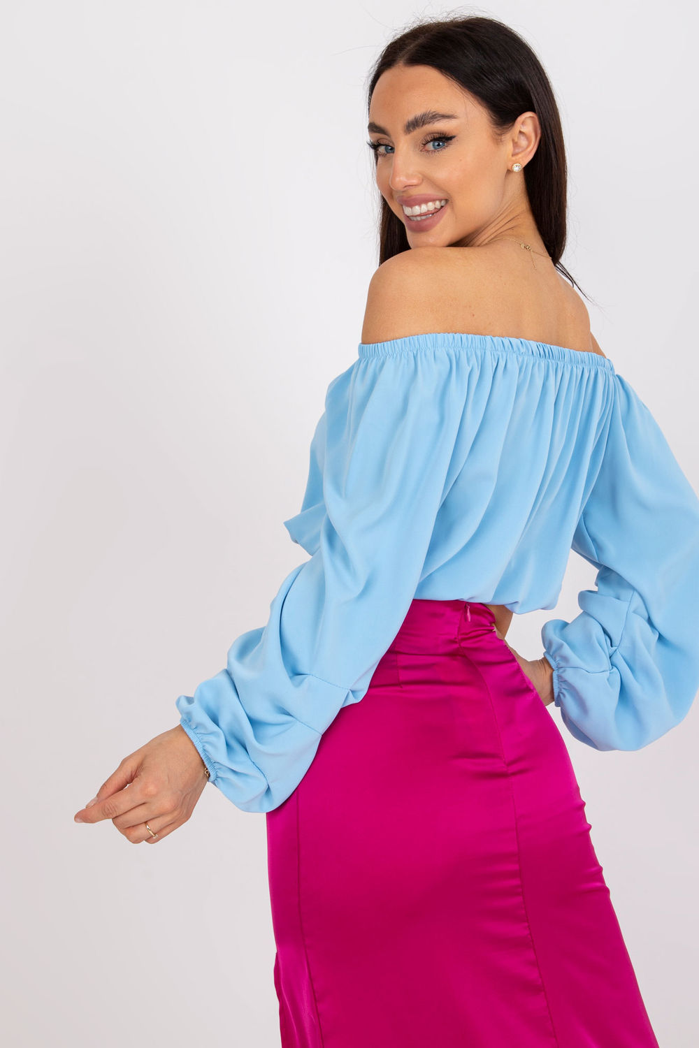 Blouse femme Italy Moda Chemisier Chemisier — bleu